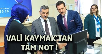 İlkadım'da ki projelere Vali Kaymak tam not verdi