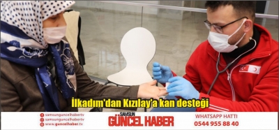 İlkadım'dan Kızılay'a kan desteği