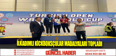 İLKADIMLI KİCKBOKSÇULAR MADALYALARI TOPLADI