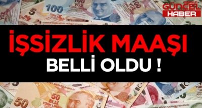 İŞSİZLİK MAAŞI BELLİ OLDU !