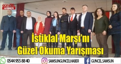 İstiklal Marşı’nı Güzel Okuma Yarışması 