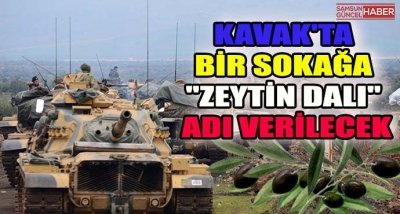 Kavak'ta bir sokağa 