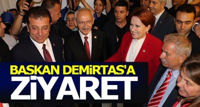 Kılıçdaroğlu ve İmamoğlu'dan Necattin Demirtaş'a ziyaret