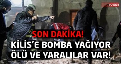 Kilis'te camiye bomba düştü Ölü ve Yaralılar var !