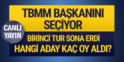 Meclis Başkanı seçimi adaylar kimler kaç oy gerekiyor?