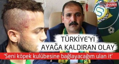 Mertcan Çam, Şanlıurfaspor'da yaşadığı olayı anlattı.