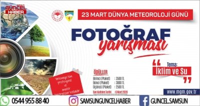 METEOROLOJİ İKLİM VE SU TEMALI ÖDÜLLÜ FOTOĞRAF YARIŞMASI