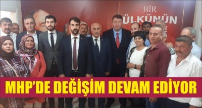 MHP’DE DEĞİŞİM DEVAM EDİYOR