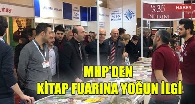 MHP’den Kitap Fuarına Yoğun İlgi