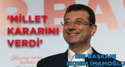 MİLLET KARARINI VERDİ