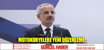 MOTOKURYELERE YENİ DÜZENLEME…