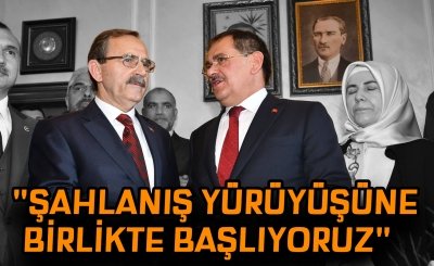 MUSTAFA DEMİR,'ŞAHLANIŞ YÜRÜYÜŞÜNE BİRLİKTE BAŞLIYORUZ'