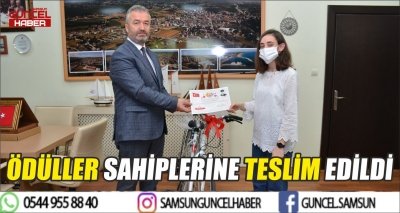 ÖDÜLLER SAHİPLERİNE TESLİM EDİLDİ