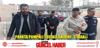 Parkta pompalı tüfekli saldırı: 3 yaralı