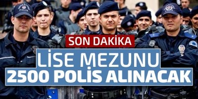 PMYO 2 bin 500 Polis alımı!