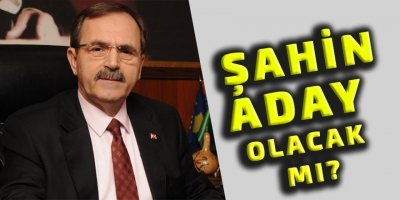 ŞAHİN ADAY MI OLACAK?