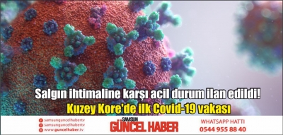 Salgın ihtimaline karşı acil durum ilan edildi! Kuzey Kore'de ilk Covid-19 vakası