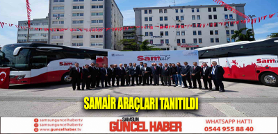 SAMAİR araçları tanıtıldı