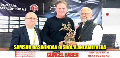 Samsun basınından Gisdol'a anlamlı veda