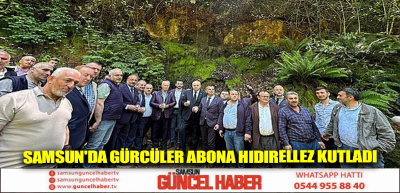 Samsun'da Gürcüler Abona Hıdırellez kutladı