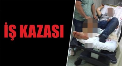 Samsun'da iş kazası 