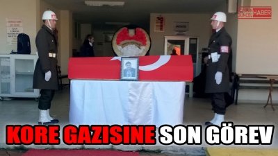 Samsun'da Kore Gazisine Son Görev