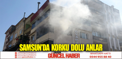 SAMSUN'DA KORKU DOLU ANLAR 