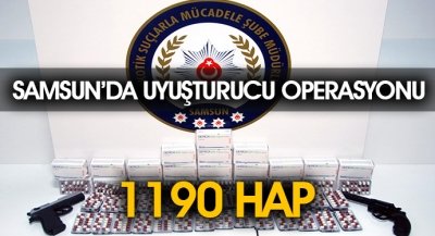 Samsun'da Uyuşturcu Operasyonu