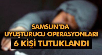 Samsun'da uyuşturucu operasyonu