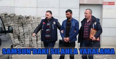 Samsun'daki Silahla Yaralama