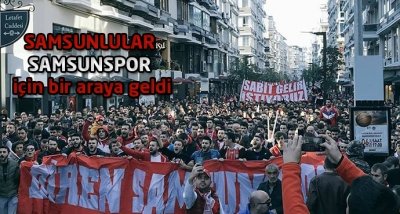 Samsunlular, Samsunspor için bir araya geldi