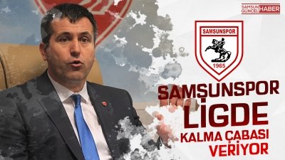 Samsunspor ligde kurtuluş mücadelesi veriyor