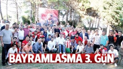 Samsunspor'da Bayramlaşma 3. Gün