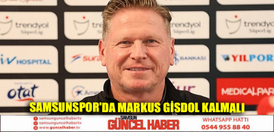 Samsunspor'da Markus Gisdol kalmalı