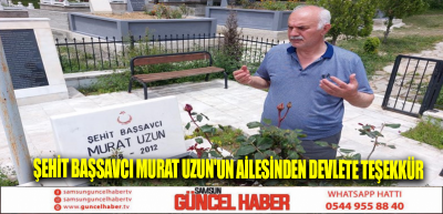 Şehit Başsavcı Murat Uzun'un ailesinden devlete teşekkür