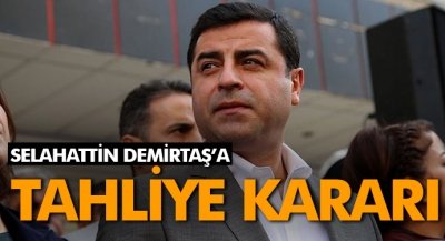 Selahattin Demirtaş'a Tahliye Kararı