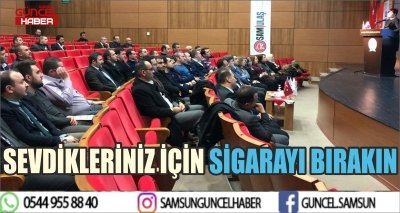 SEVDİKLERİNİZ İÇİN SİGARAYI BIRAKIN