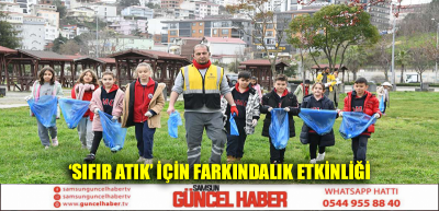 ‘Sıfır Atık’ için farkındalık etkinliği