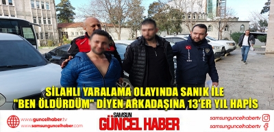 Silahlı yaralama olayında sanık ile 