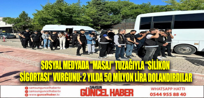 Sosyal medyada “masaj” tuzağıyla “silikon sigortası” vurgunu: 2 yılda 50 milyon lira dolandırdılar