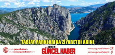 Tabiat parklarına ziyaretçi akını