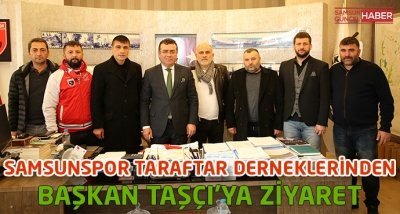 Taraftardan Başkan Taşçı’ya ziyaret…