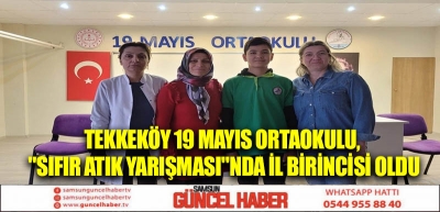 Tekkeköy 19 Mayıs Ortaokulu, 