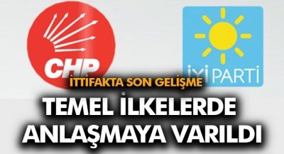 Temel İlkelerde Anlaşmaya Varıldı