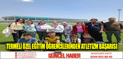 Termeli özel eğitim öğrencilerinden atletizm başarısı