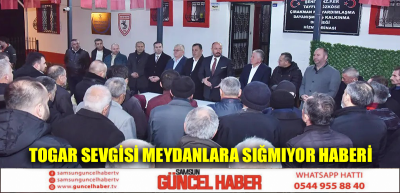 TOGAR SEVGİSİ MEYDANLARA SIĞMIYOR 