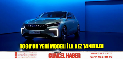 Togg’un yeni modeli ilk kez tanıtıldı