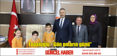 Topaloğlu: 