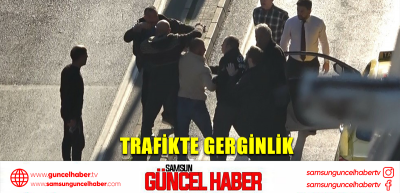  Trafikte gerginlik