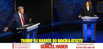 Trump ile Harris 90 dakika atıştı!